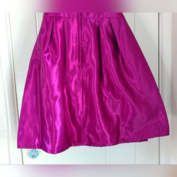 Jessica McClintock Gunne Sax Mini Dress Retro Glam Fairy Barbiecore Maximalist 3 - Picture 7 of 8